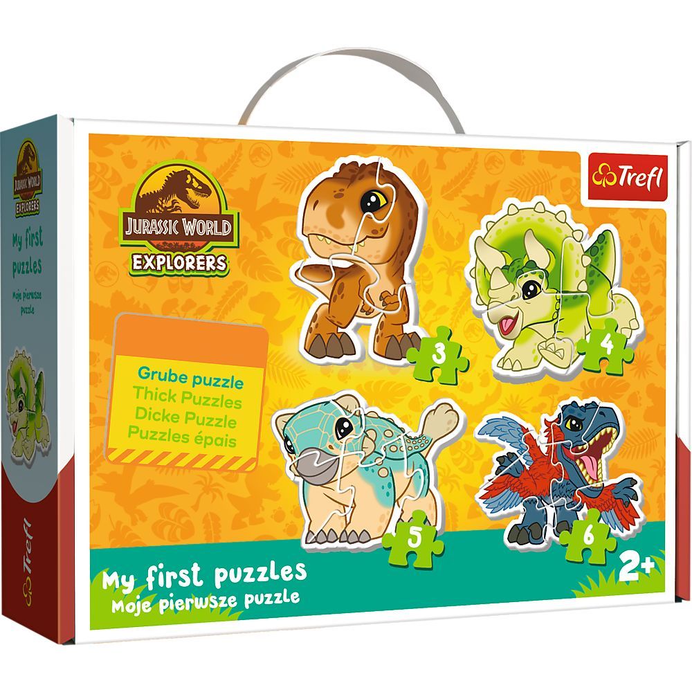 PUZZLE TREFL BABY CLASIC JURASSIC WORLD DINOZAURI DRAGUTI