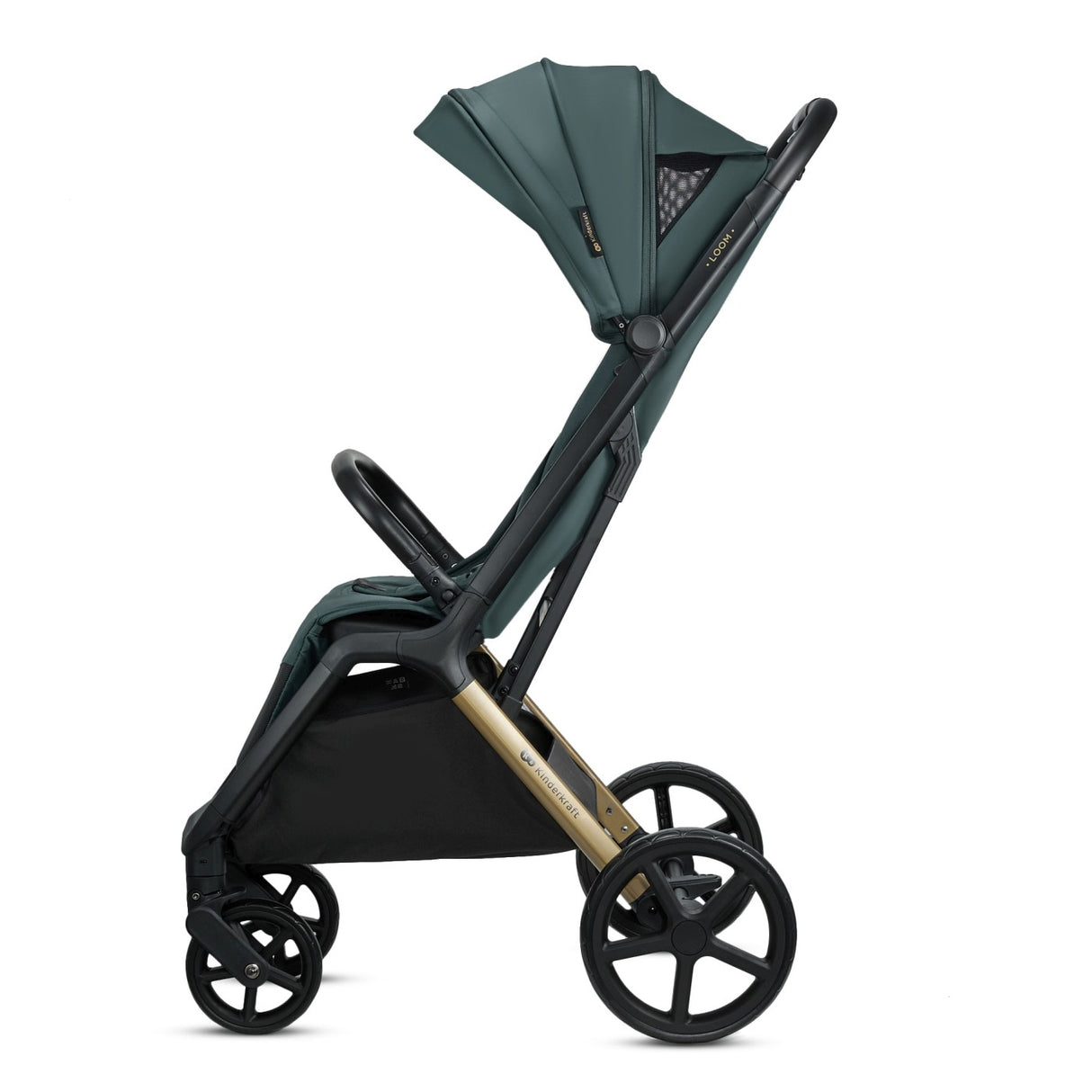 CARUCIOR SPORT KINDERKRAFT LOOM, 0-22 KG, JADE GREEN