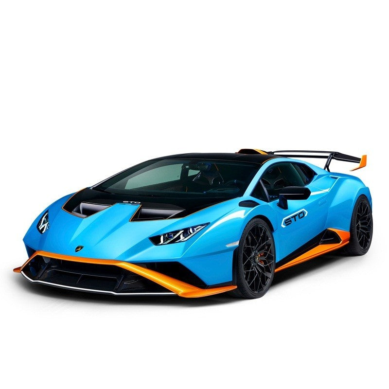 MASINA CU TELECOMANDA LAMBORGHINI HURACAN STO ALBASTRU SCARA 1 LA 14