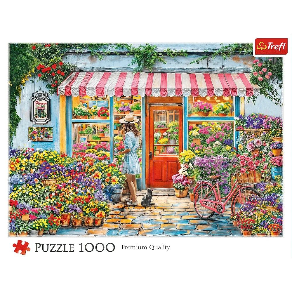 PUZZLE TREFL 1000 MAGAZIN DE FLORI