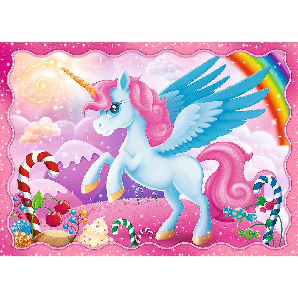 PUZZLE TREFL 4IN1 PATRULA UNICORNI SI MAGIE