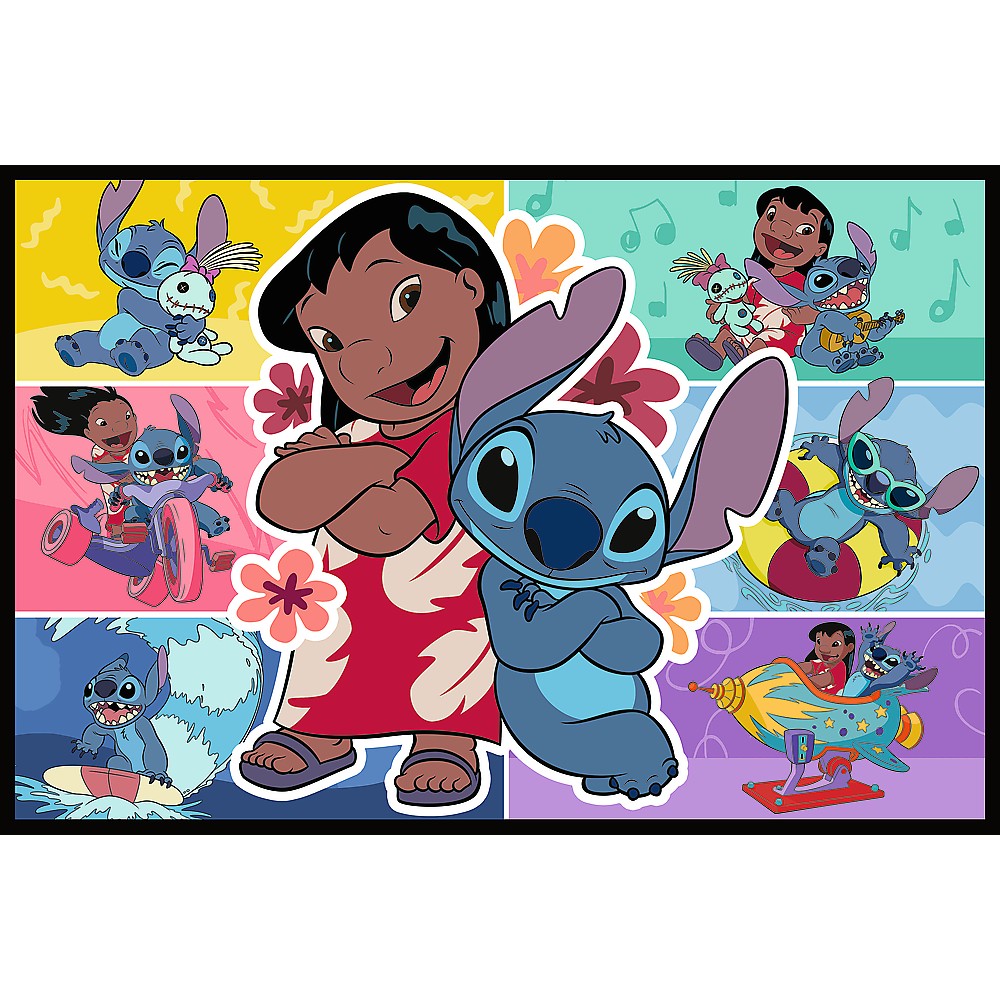 PUZZLE TREFL 2X200 DISNEY LILO SI STITCH VIATA FERICITA