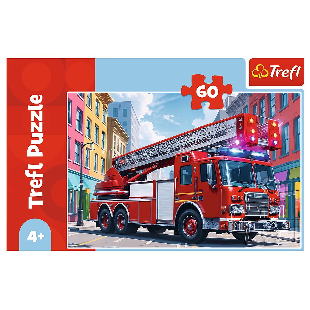 PUZZLE TREFL 60 MASINA DE POMPIERI