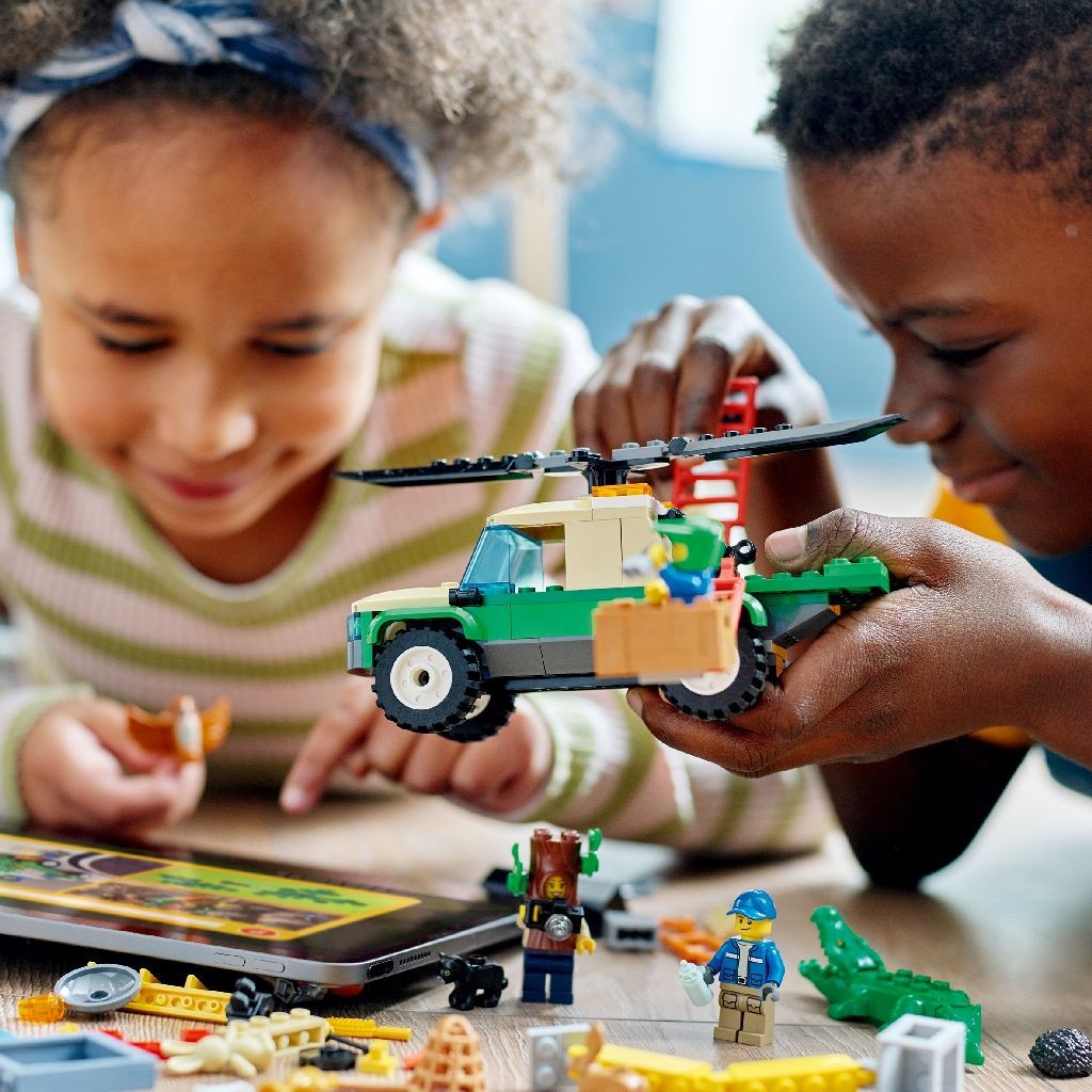 LEGO CITY MISIUNI DE SALVARE A ANIMALELOR SALBATICE 60353