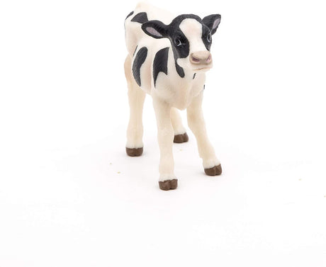 PAPO FIGURINA VITEL ALB CU NEGRU