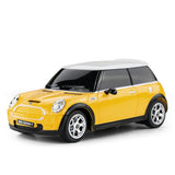 MASINA CU TELECOMANDA MINI COOPER GALBENA CU SCARA 1 LA 24