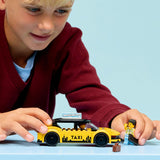 LEGO CITY TAXI GALBEN 60487