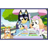 PUZZLE TREFL 2X24 BLUEY DISTRACTIE CU BLUEY