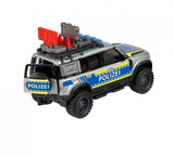 MAJORETTE MASINA DE POLITIE LAND ROVER CU LUMINI SI SUNETE