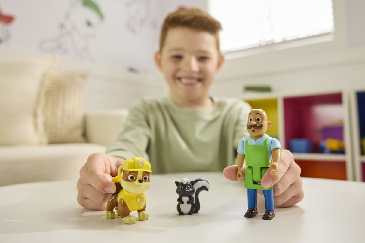 PATRULA CATELUSILOR SET 3 FIGURINE RUBBLE SI MR PORTER