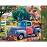 PUZZLE TREFL 500 PREMIUM PLUS TEA TIME CAMPIONATUL EUROPEAN MASINA FERMIERULUI
