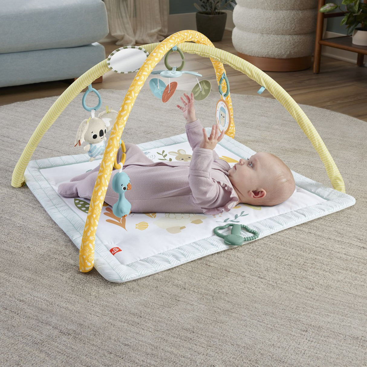 FISHER PRICE SALTELUTA DE GIMNASTICA PENTRU NOU NASCUTI