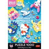 PUZZLE TREFL 1000 PREMIUM PLUS HELLO KITTY RELAXARE DE VARA