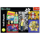 PUZZLE TREFL 300 RICK AND MORTY UN LOC CIUDAT IN GALAXIE