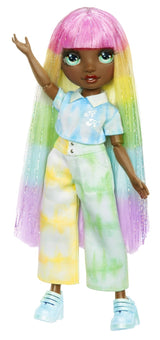 RAINBOW HIGH WATERCOLOR CREATE PAPUSA OCHI VERZI