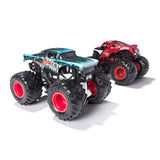 MONSTER JAM SET 2 MASINUTE METALICE VENOM VS THE AMAZING SPIDERMAN SCARA 1 LA 65