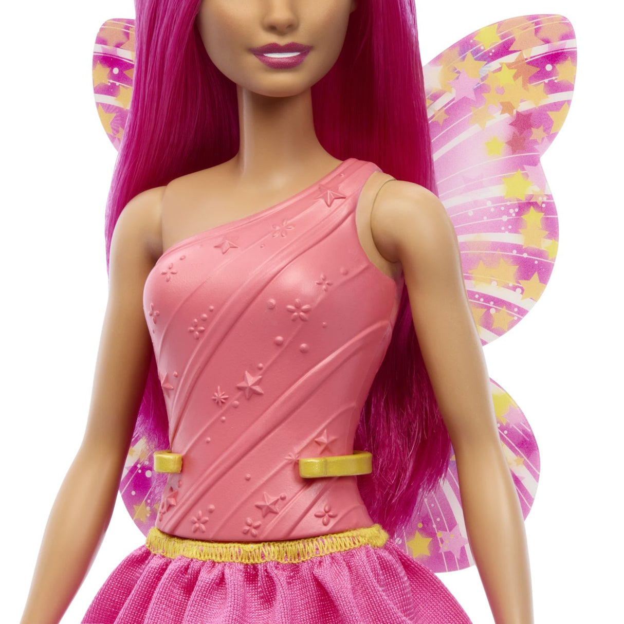 BARBIE PAPUSA BARBIE ZANA CU PAR SI TINUTA ROZ