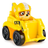 PATRULA CATELUSILOR PUP SQUAD RACERS AIR RESCUE VEHICUL METALIC RUBBLE SCARA 1 LA 55