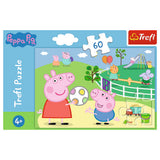 PUZZLE TREFL 60 PEPPA PIG DISTRACTIE CU PRIETENII