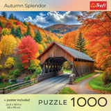 PUZZLE TREFL 1000 COLECTIA SUA SPLENDOAREA TOAMNEI POSTER INCLUS