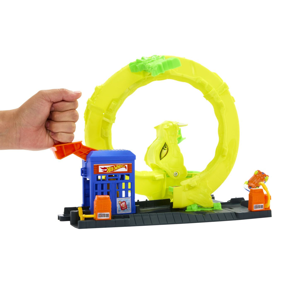 HOT WHEELS CITY PISTA ATACUL SPIRAL AL SARPELUI