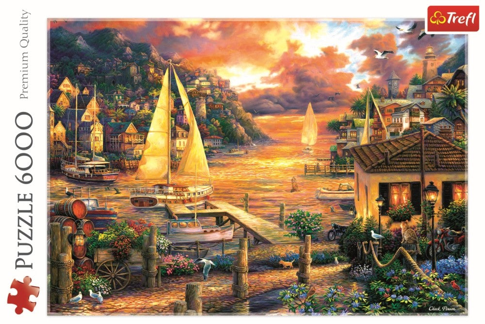 PUZZLE TREFL 6000 VANATORUL DE VISE