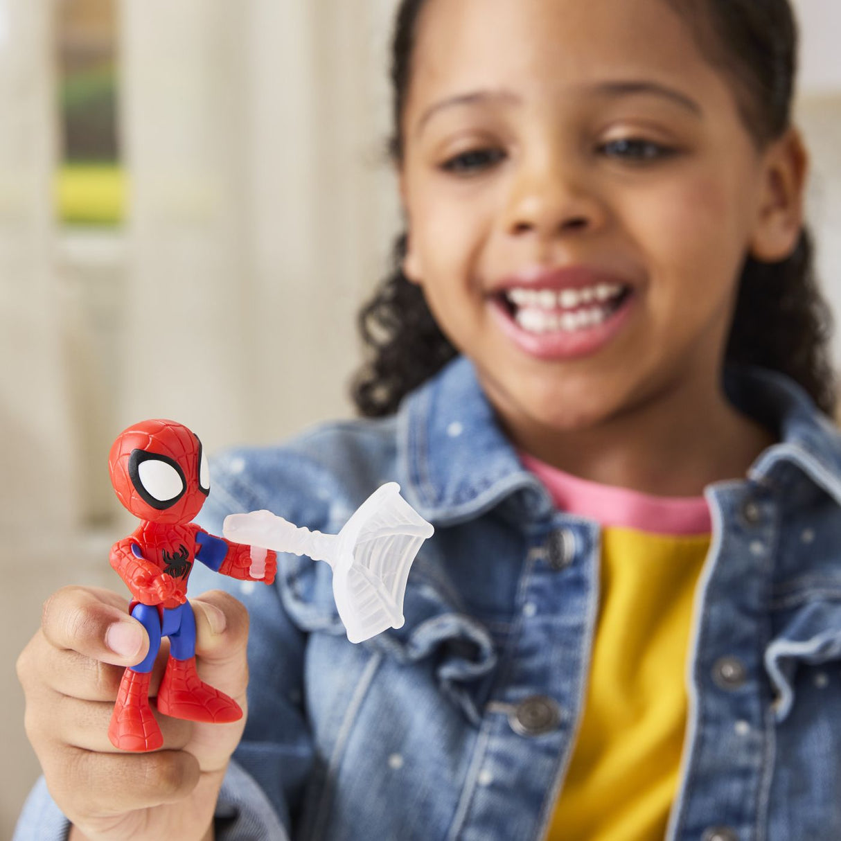 SPIDEY SI PRIETENII LUI UIMITORI MARVEL SET FIGURINA SPIDEY SI ACCESORII