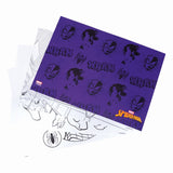 SET DE PICTURA GEANTA TRANSPARENTA SPIDER MAN EVERGREEN