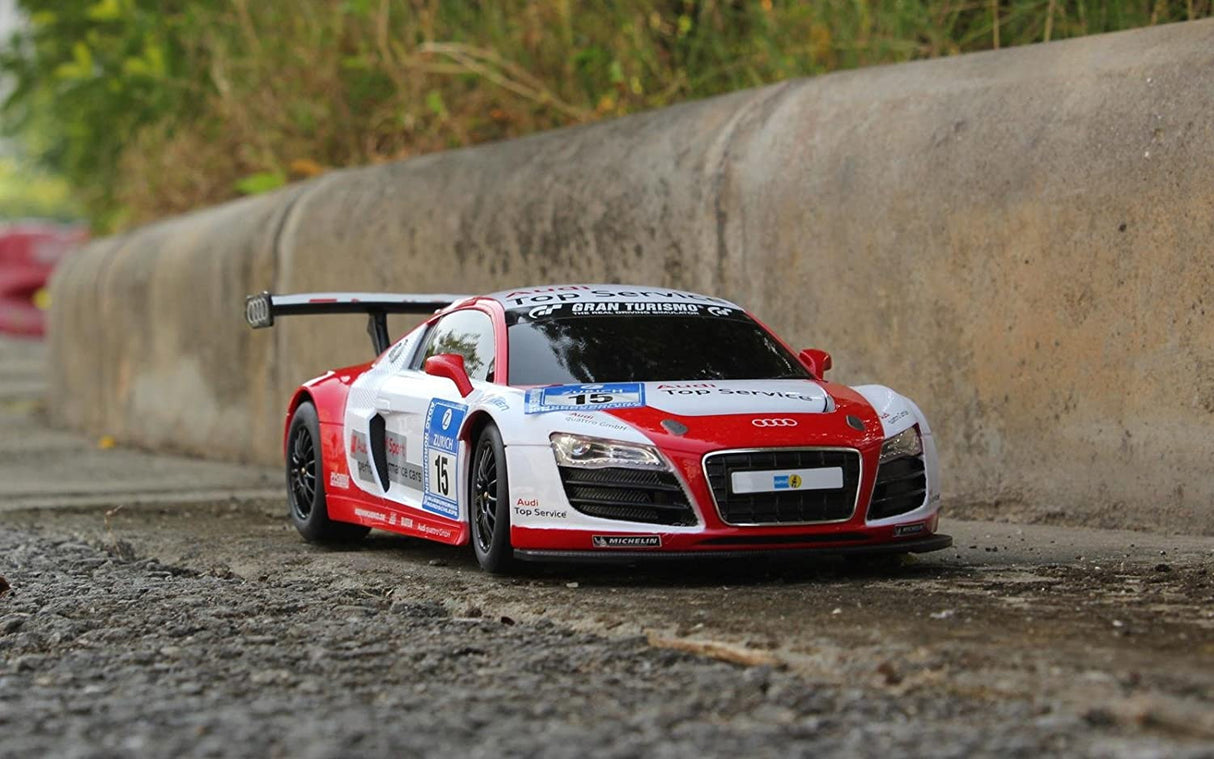 MASINA CU TELECOMANDA AUDI R8 LMS PERFORMANCE SCARA 1 LA 18