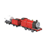 THOMAS LOCOMOTIVA MOTORIZATA CLASIC JAMES CU 2 VAGOANE