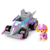 PATRULA CATELUSILOR SKYE MASINA DE CURSE CU SUNETE SI MOTOR PULL-BACK