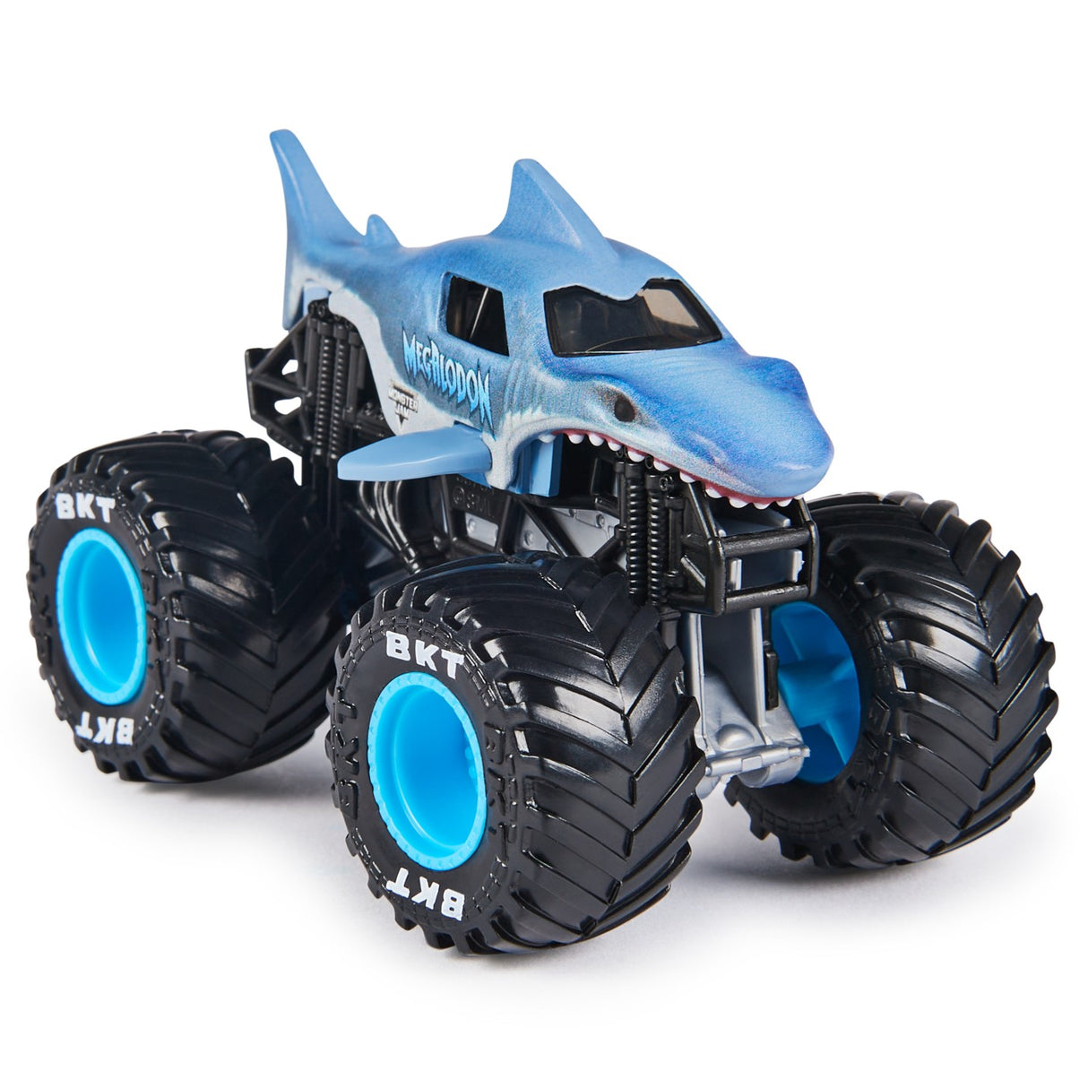 MONSTER JAM MASINUTA METALICA MEGALODON SCARA 1 LA 64
