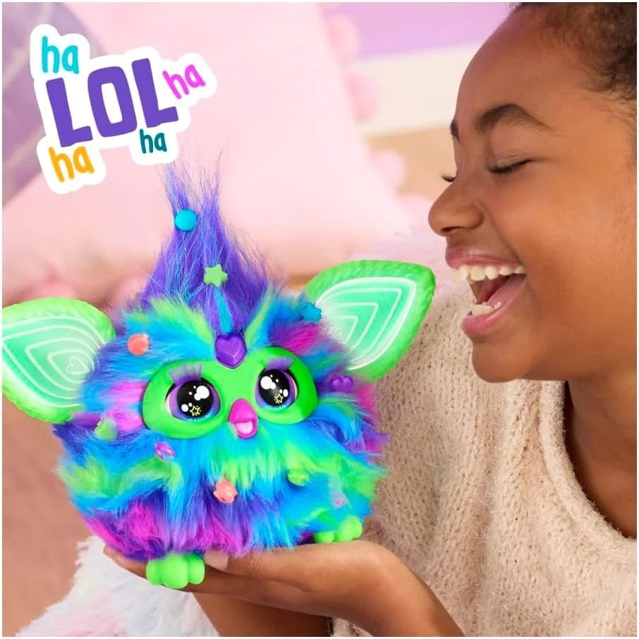FURBY JUCARIE DE PLUS INTERACTIVA FURBY GALAXY GLOW IN THE DARK