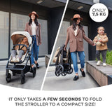 CARUCIOR KINDERKRAFT NEWLY, 3 IN 1, LIGHT GREY