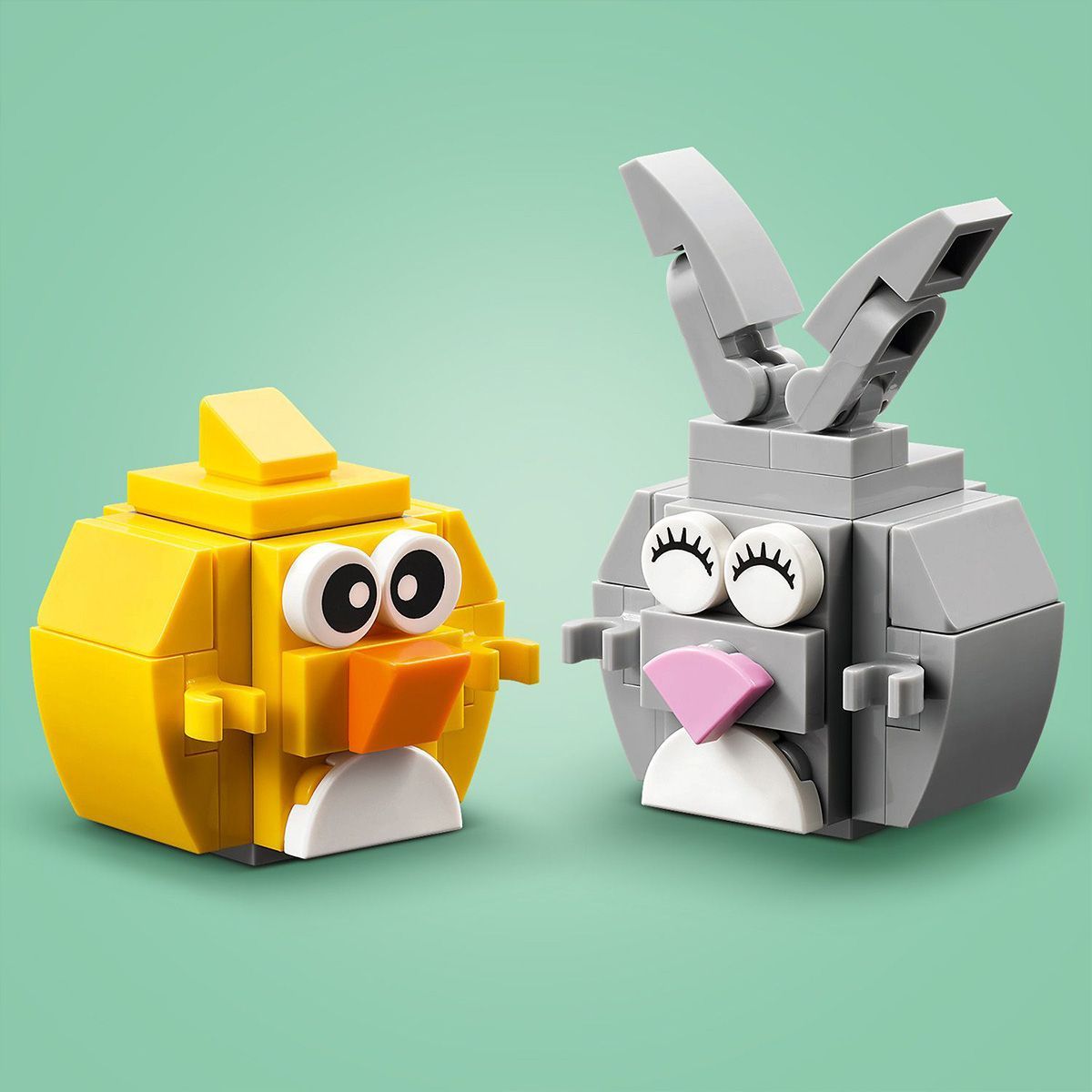 LEGO ICONICS IEPURAS SI VANATOARE DE OUA DE PASTE 40808