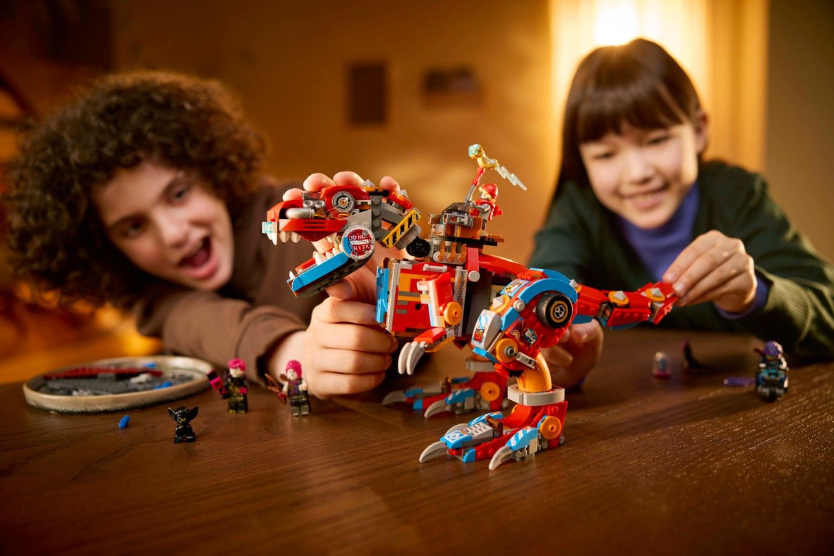 LEGO DREAMZZZ DINOZAURUL ROBOT C REX AL LUI COOPER 71484
