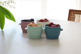 SET 4 RECIPIENTE SILICON SNAP&GO, MELII LUXE, 4*118 ML