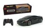 MASINA CU TELECOMANDA LAMBORGHINI SUPERLEGGERA NEGRU CU SCARA 1 LA 24