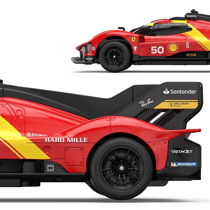 MASINA CU TELECOMANDA FERRARI 499P ROSU SCARA 1 LA 24