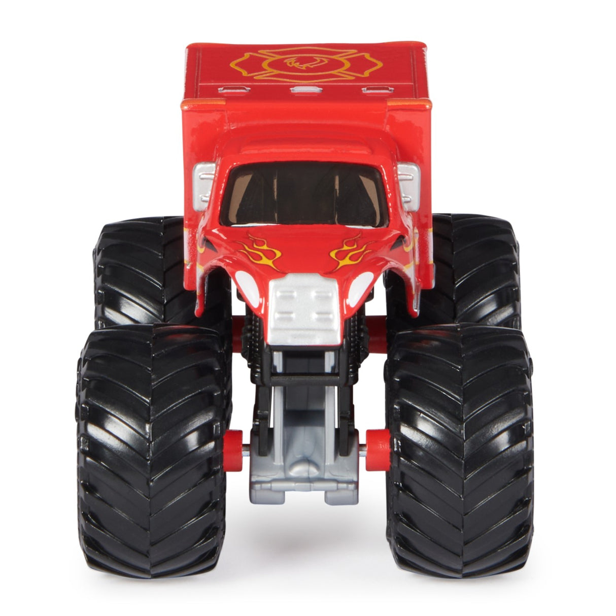 MONSTER JAM MASINUTA METALICA FIRE RESCUE SCARA 1 LA 64
