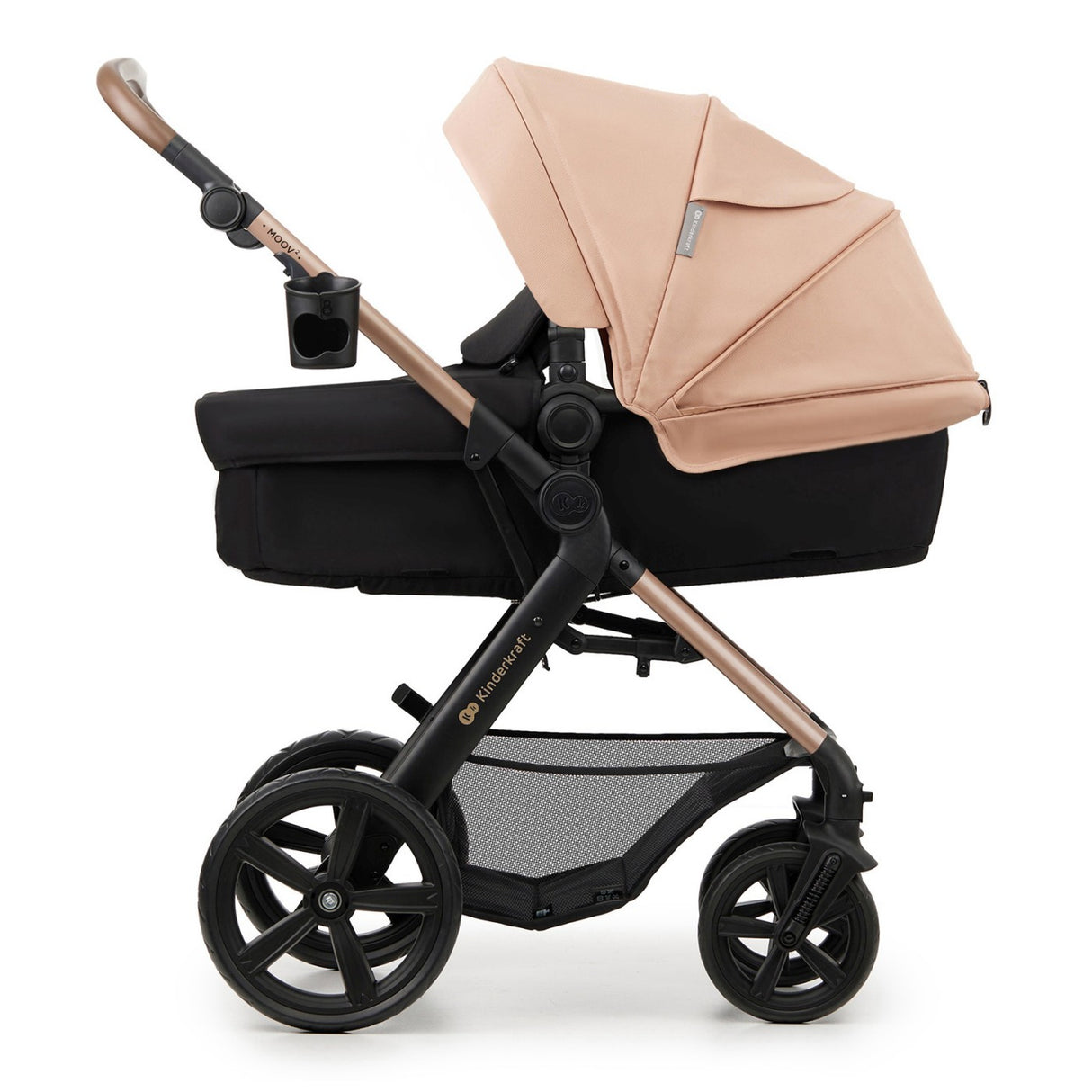 CARUCIOR 3 IN 1 KINDERKRAFT MOOV 2, SAND BEIGE
