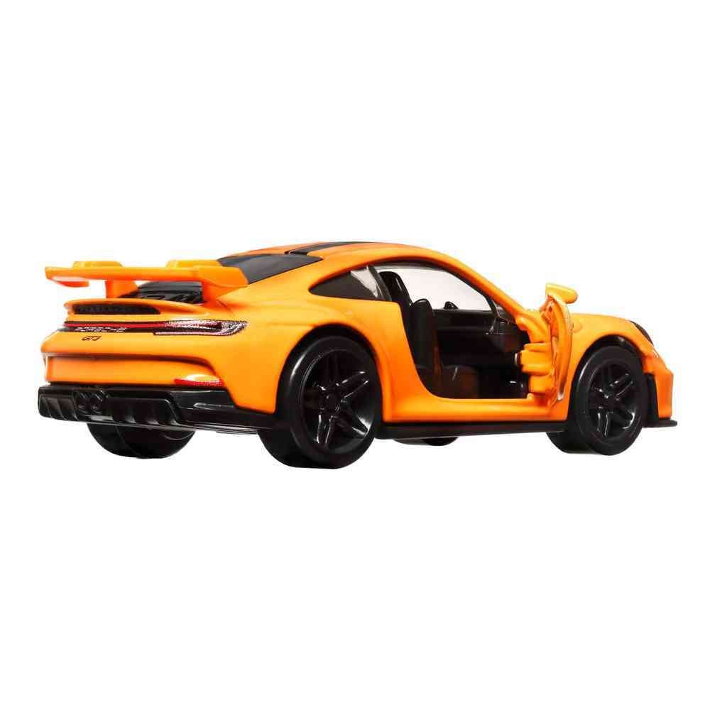 HOT WHEELS MASINUTA METALICA CU SISTEM PULL BACK PORSCHE 911 GT3 SCARA 1:43