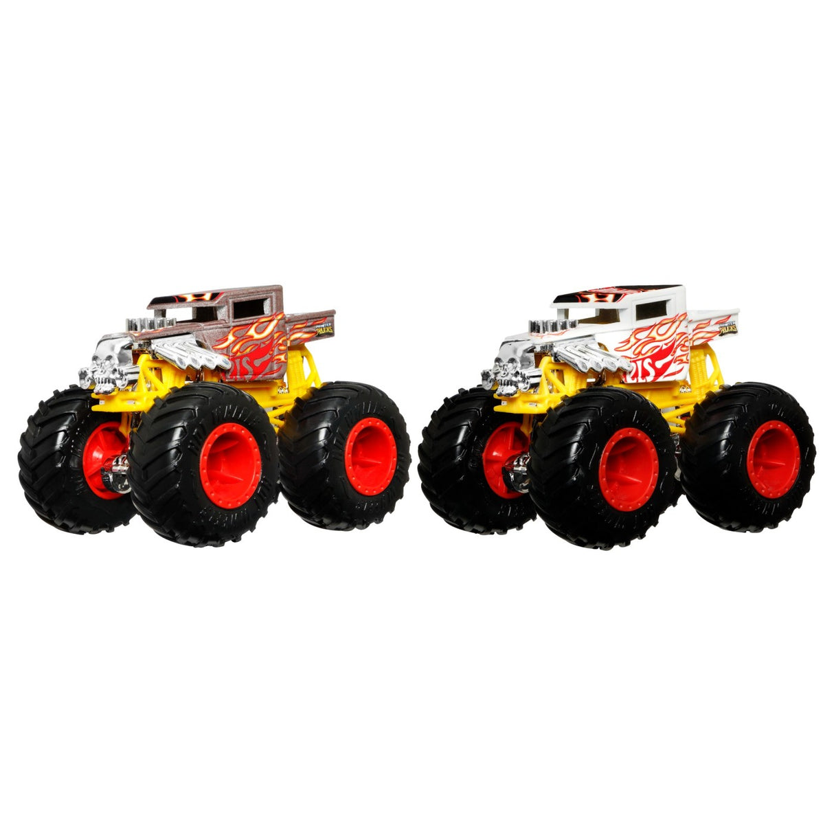 HOT WHEELS MONSTER TRUCK CAMION BONE SHAKER CU CULORI SCHIMBATOARE SCARA 1:64