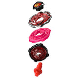 BEYBLADE X LET IT RIP SET LANSATOR SI ROATA REAPER INCENDIO T 4-70K