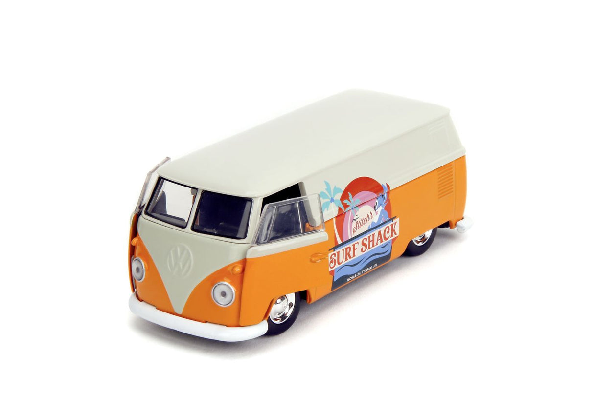 JADA DISNEY STITCH AUTOBUZ METALIC VOLKSWAGEN BUS 1961 SCARA 1 LA 32