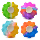 Pachet jucărie Fidget Spinner Pop It 3D Flippy model galben, 40 g, vedere de ansamblu