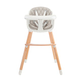 SCAUN DE MASA KINDERKRAFT SIENNA, 2 IN 1, GREY