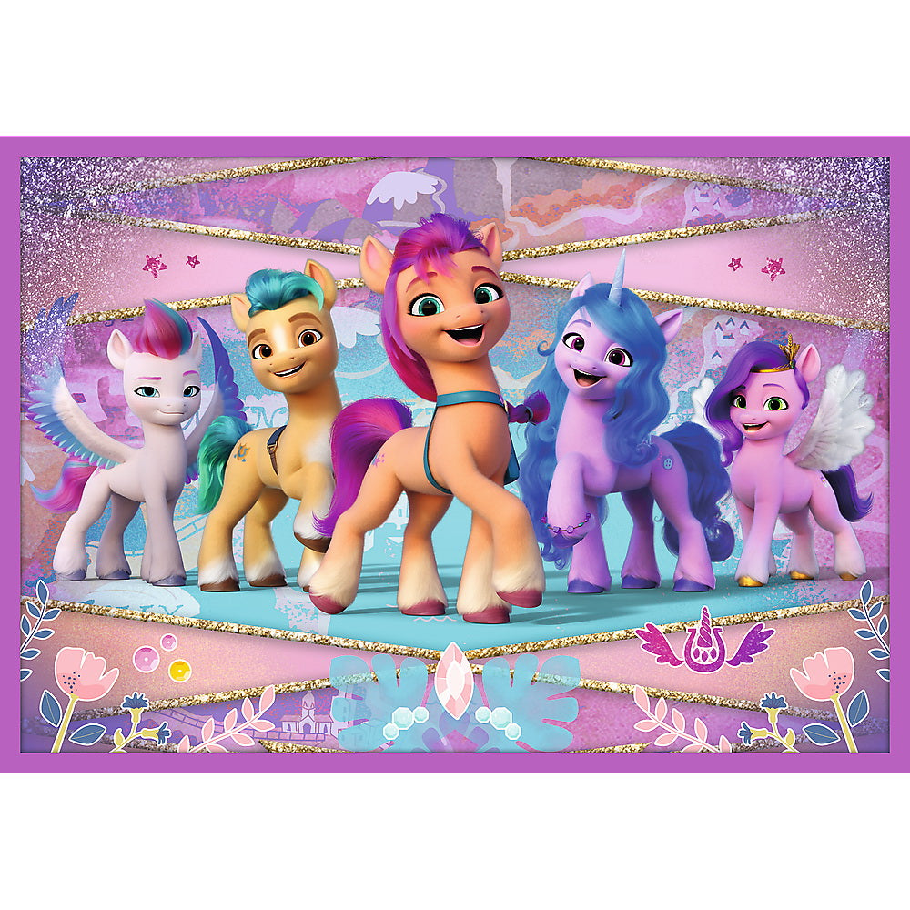 PUZZLE TREFL 10IN1 MY LITTLE PONY -  PONEII STRALUCITORI