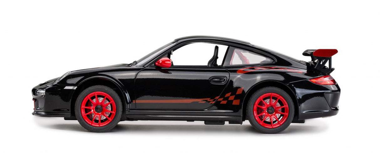 MASINA CU TELECOMANDA PORSCHE GT3 NEGRU CU SCARA 1 LA 14