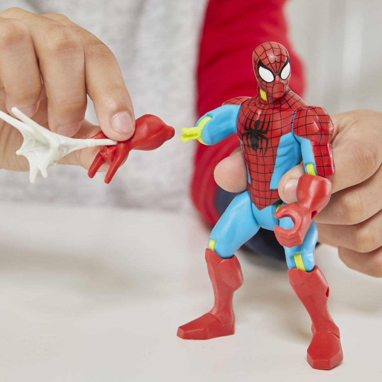 MARVEL AVENGERS MIX MASHERS FIGURINA SPIDER-MAN 12CM